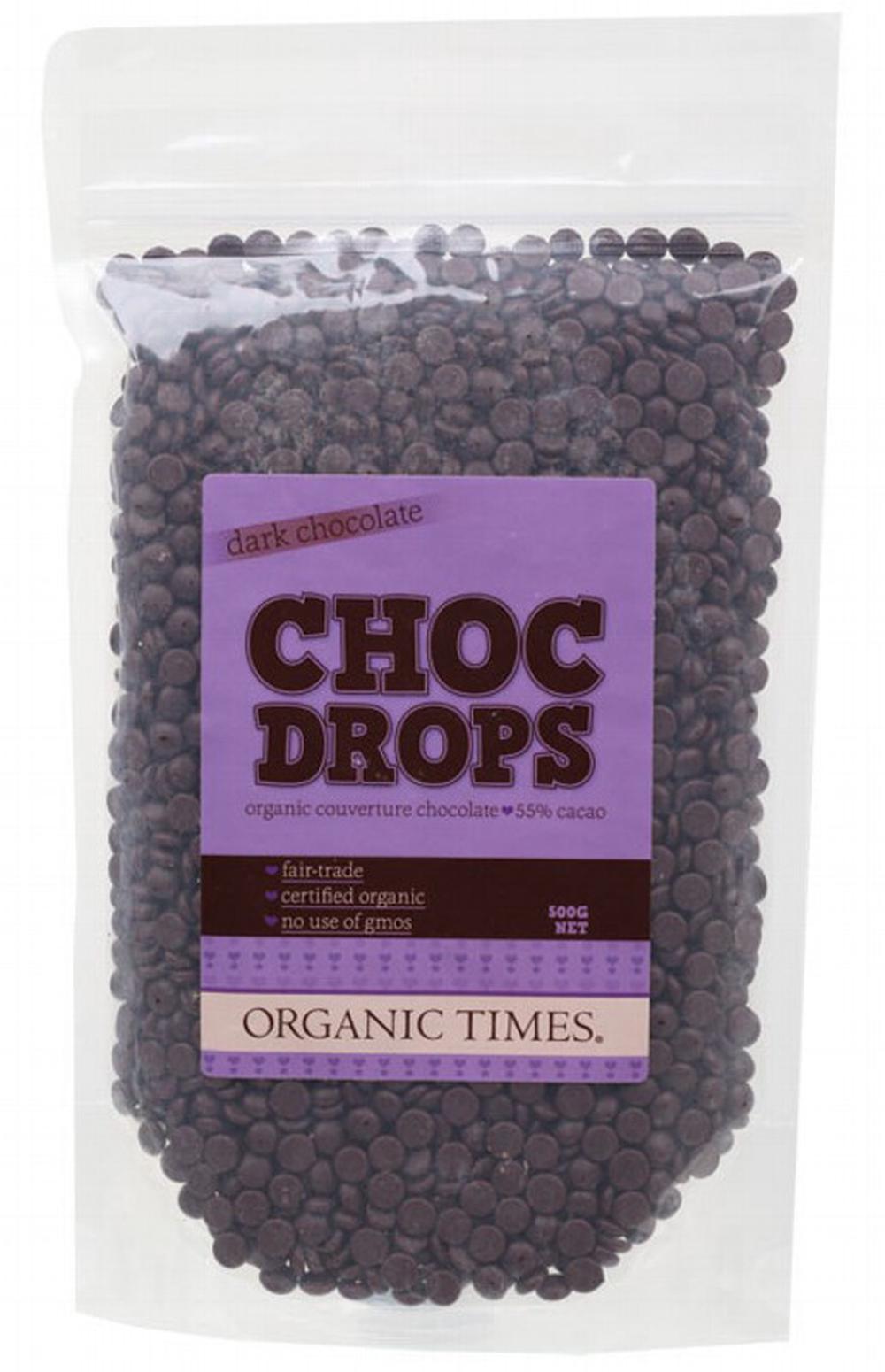 Choc Drops (Dark) - 500g, 9338415002281
