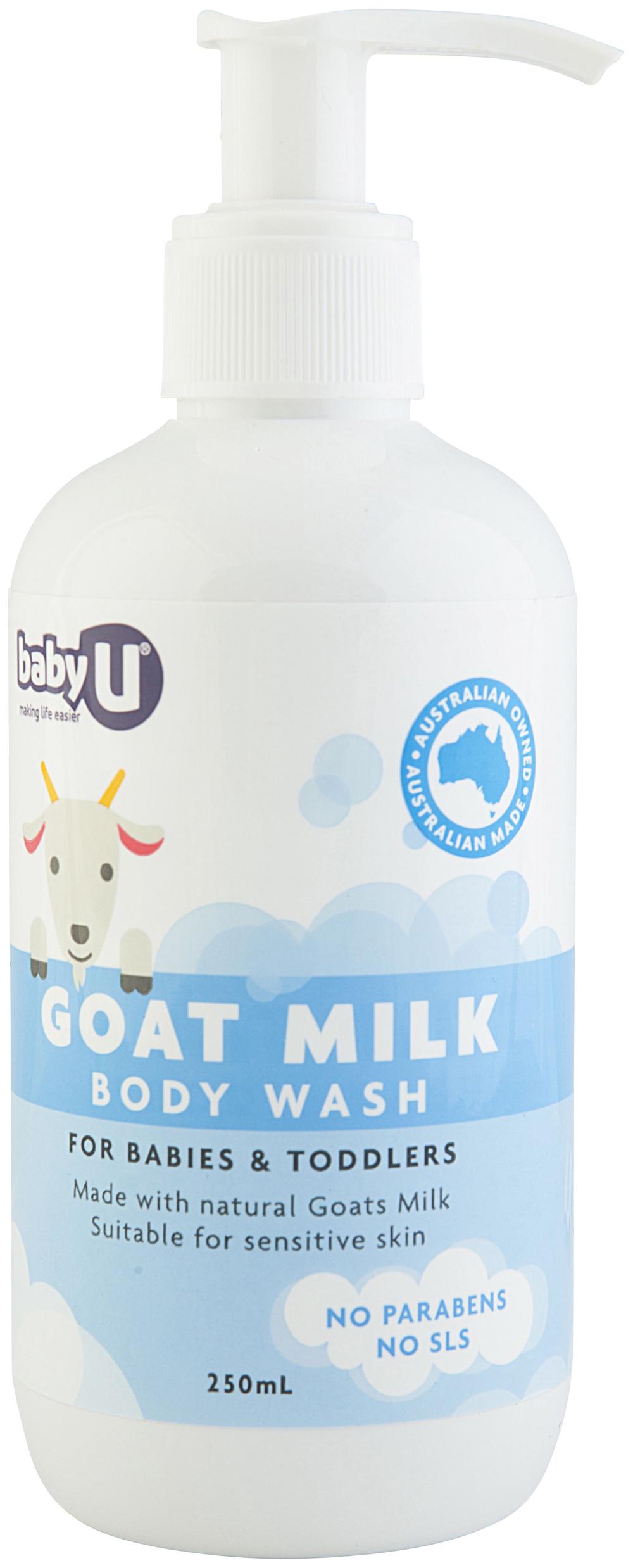 Baby u goat milk sales body wash