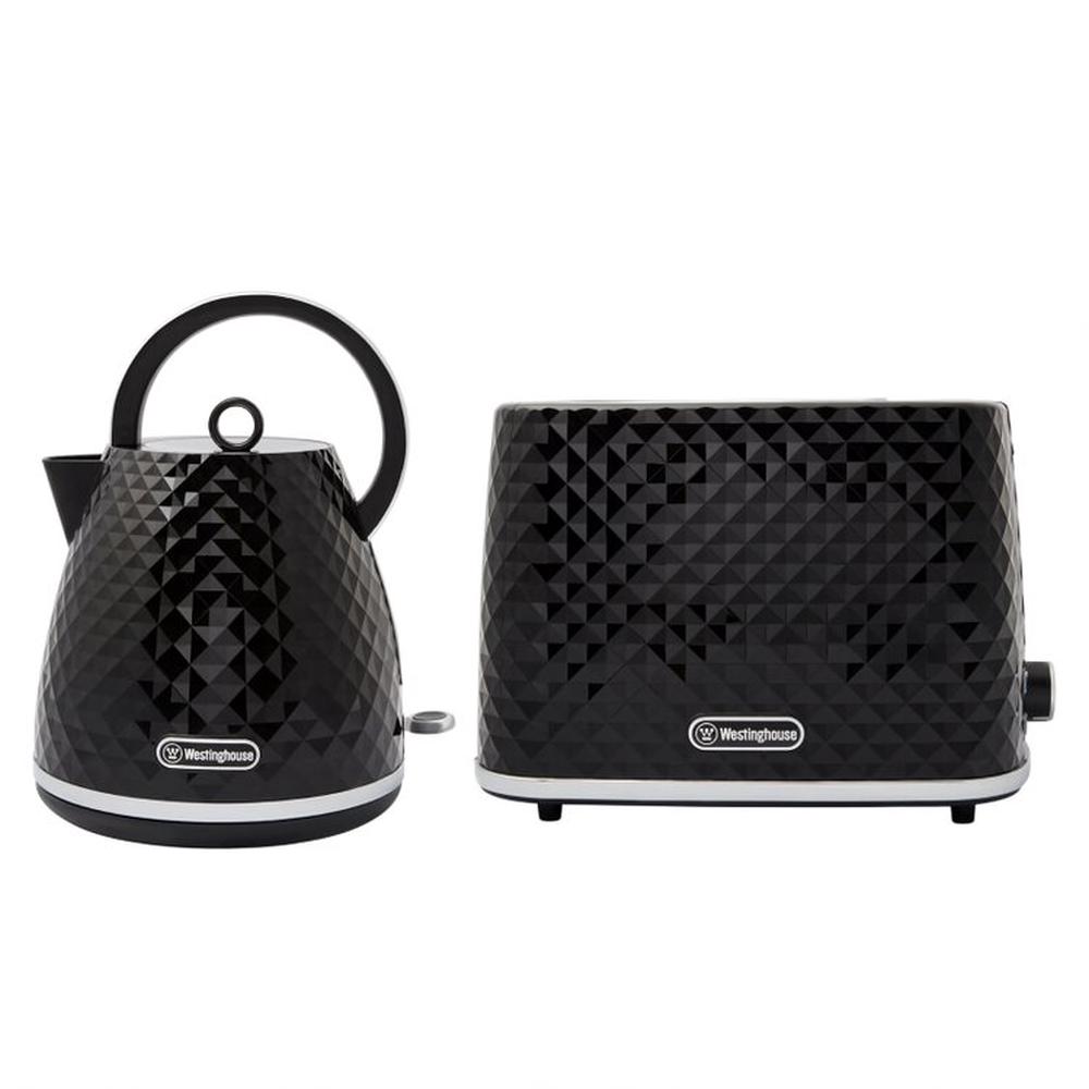 black diamond kettle and toaster