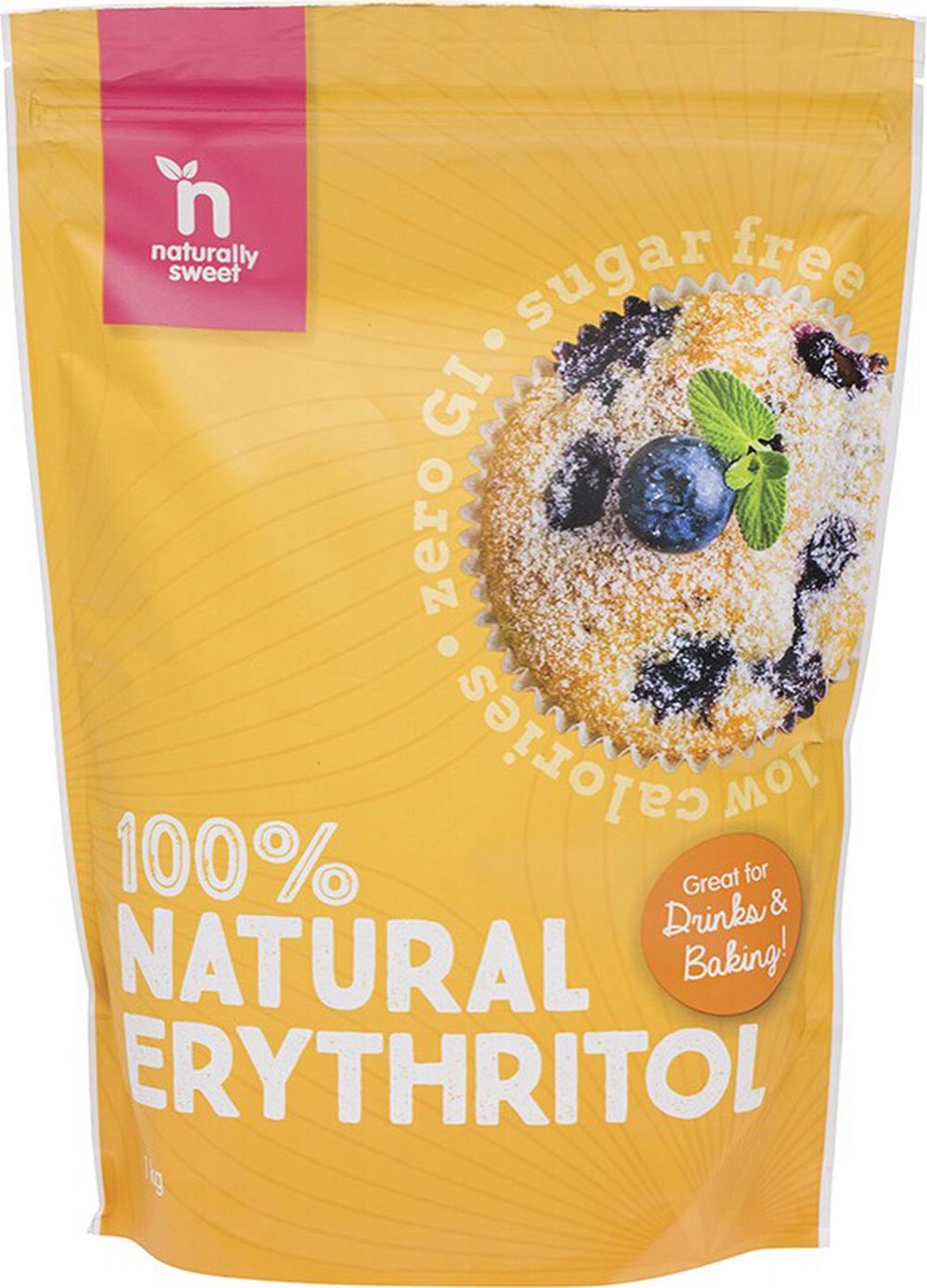 100% Natural Erythritol - 1kg, 9338656000756