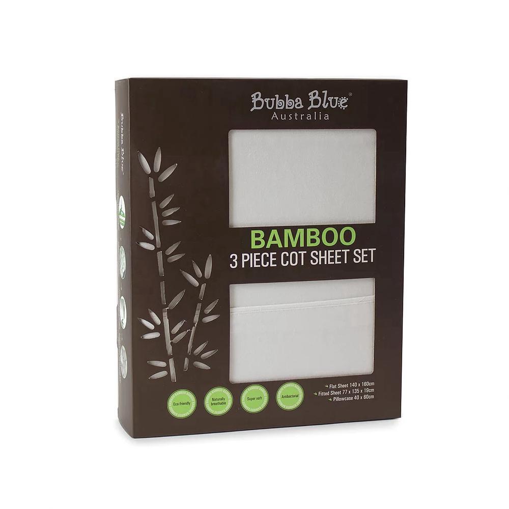 bamboo fitted cot sheet