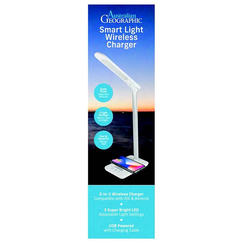 Australian Geographic Smart Light Wireless Charger - Homewares