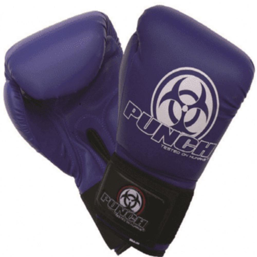 Punch Equipment Urban Boxing Gloves (Blue) - 10oz, 9338928009142