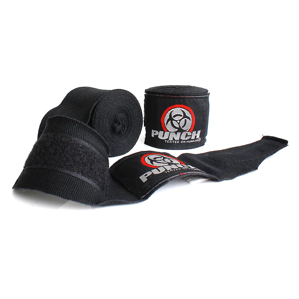 Punch Urban Hand Wraps (Black) - 400cm, 9338928009289