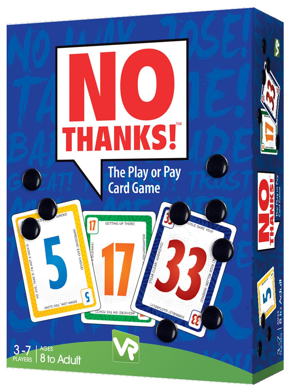 No Thanks Family Card Game, 9339111010297