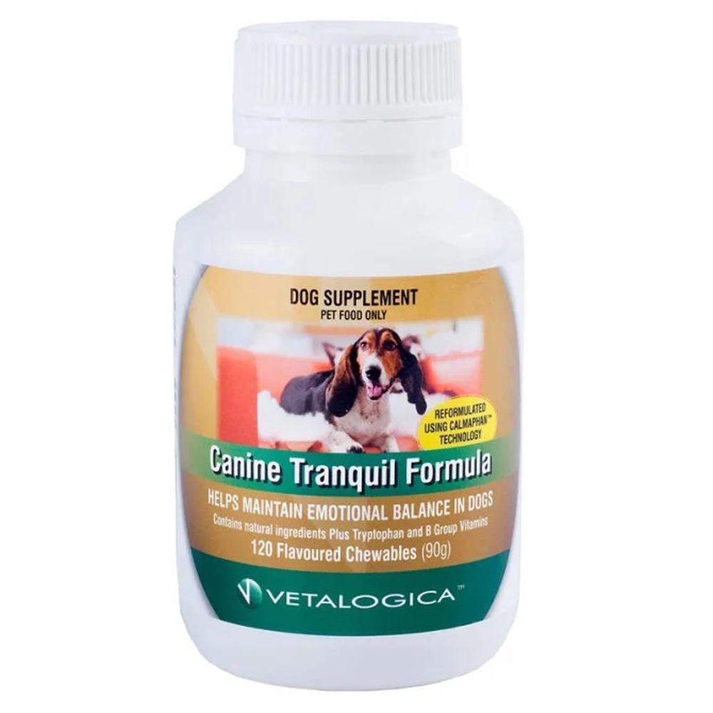 Canine Tranquil Anti-Anxiety Formula, 120 Chews, 9340621000043