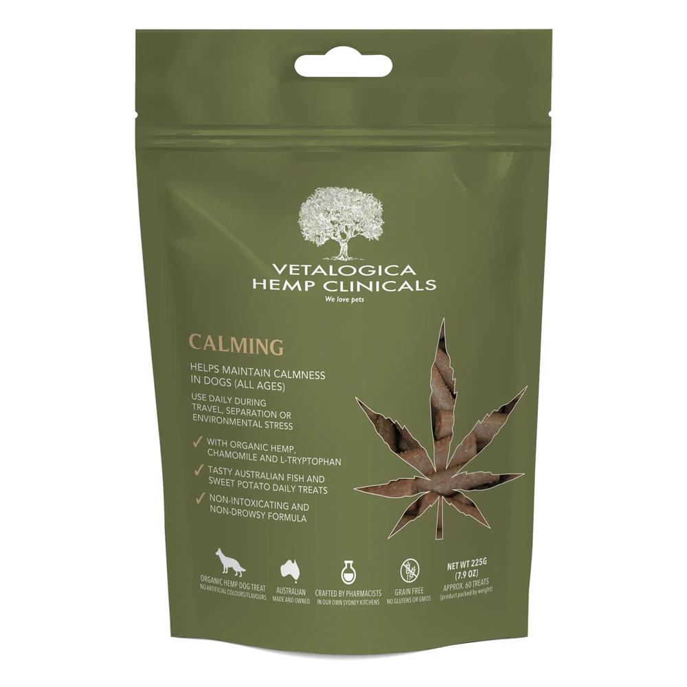 Vetalogica Hemp Clinicals Calming Dog Treats - 225g by Vetalogica - ISBN: 9340621001408