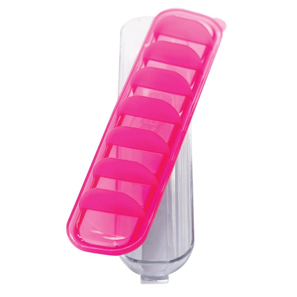 Qubies Ice Cube Tray (Pink), 9340698000021
