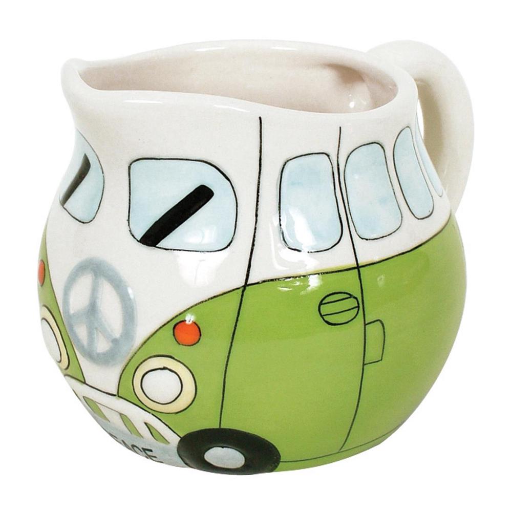 Dakota Peace Campervan Milk Jug (Green), 9341171013262