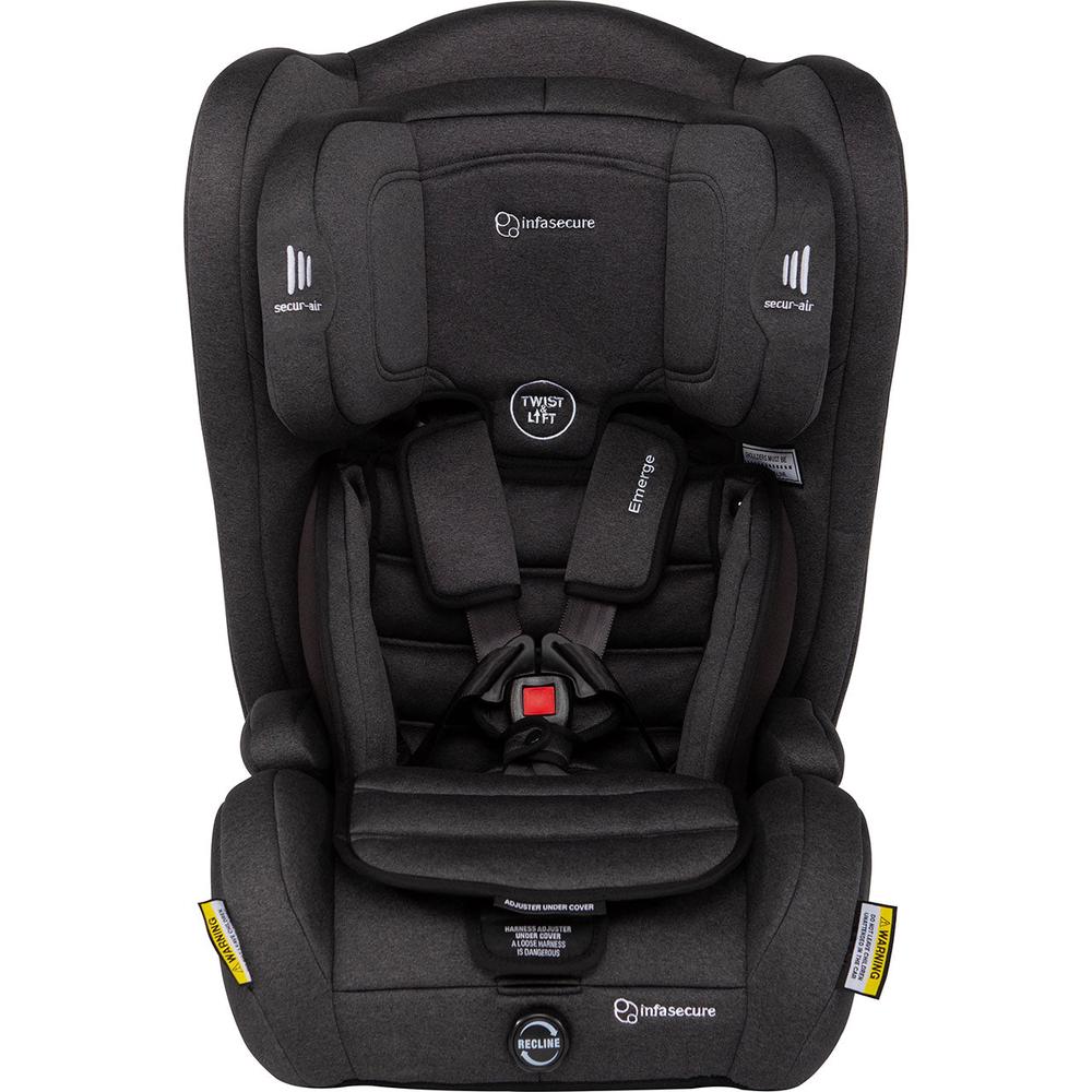 Emerge Go Forward Facing Car Seat (Black Fleck) - 6 Months - 8 Years, 9341443025412