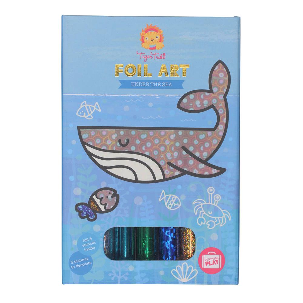 Tiger Tribe Foil Art Kit (Under the Sea), 9341736003837