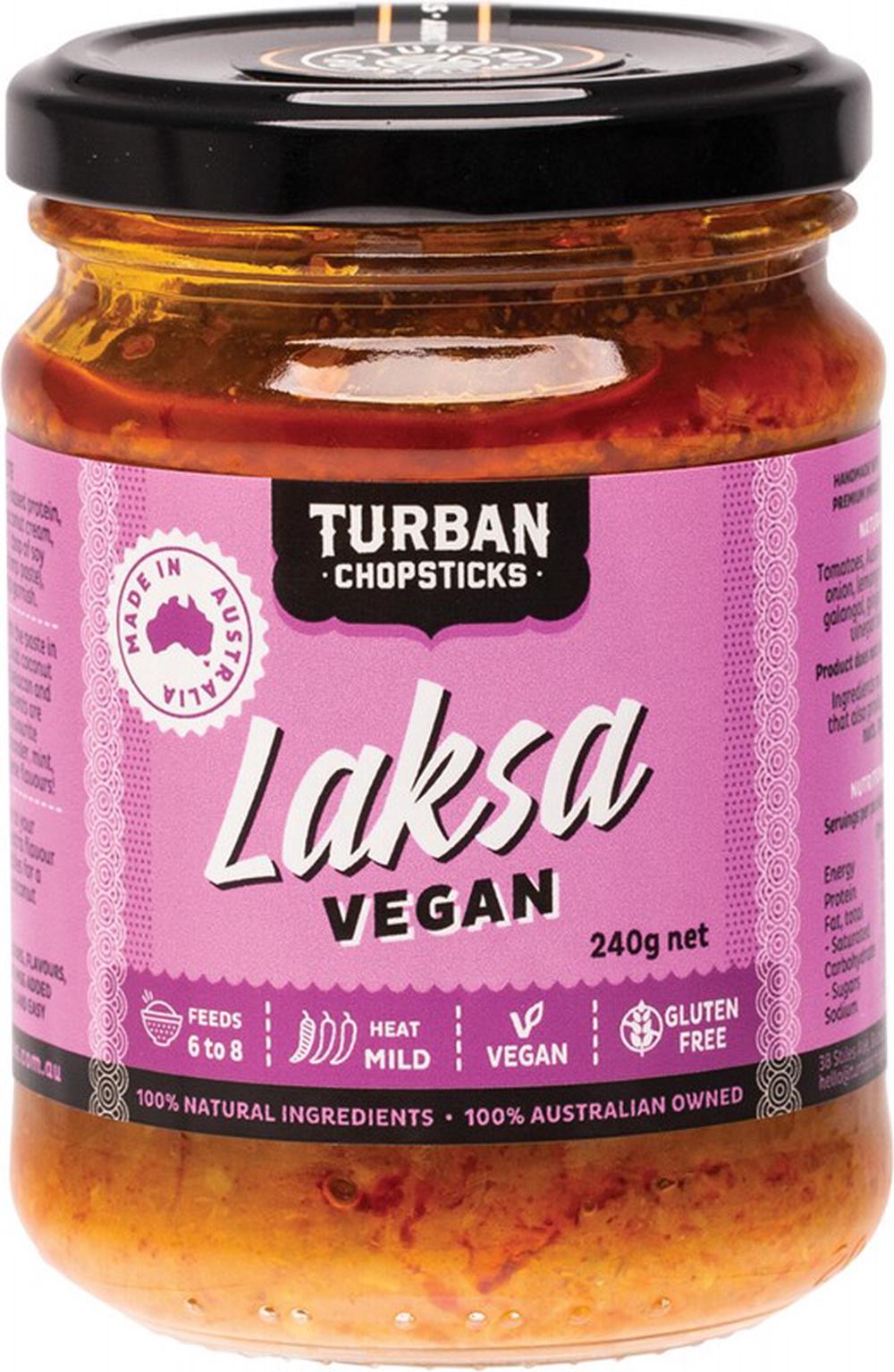 Curry Paste (Laksa Vegan) - 240g, 9341845000840