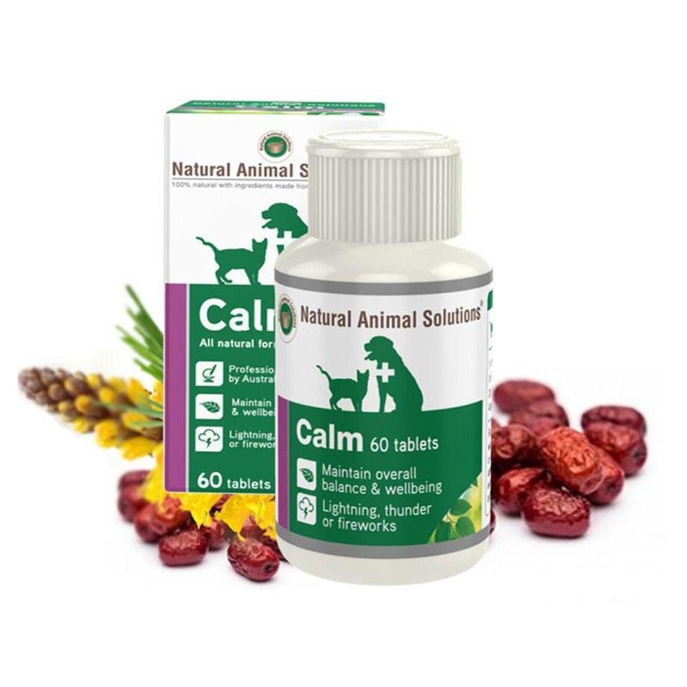 Natural Animal Solutions Calm Anti-Anxiety Treatment for Cats & Dogs ...