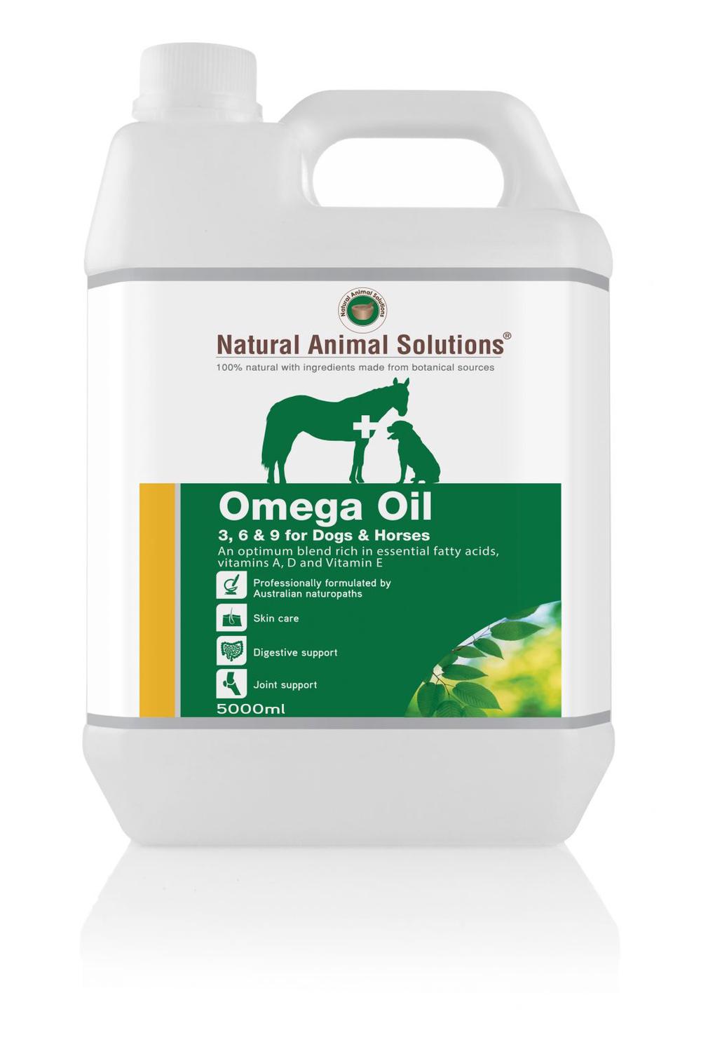 Natural Animal Solutions Omega Oil 3,6 & 9 For Dogs and Horses 5L Buy online at The Nile