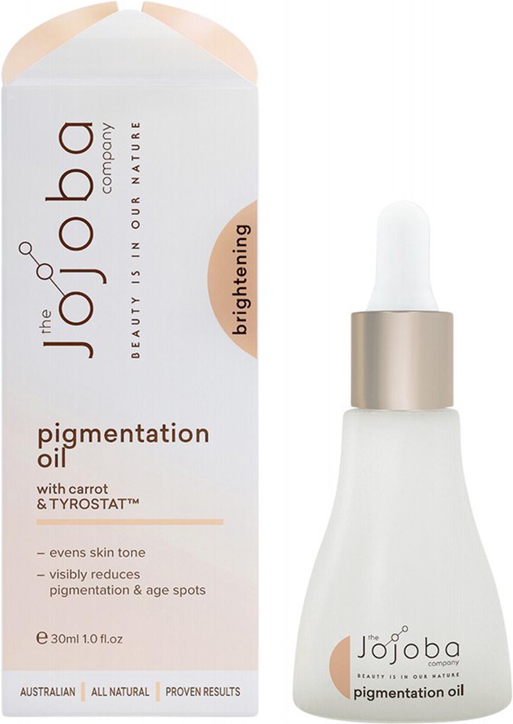Jojoba Pigmentation Oil with Carrot & Tyrostat - 30mL, 9342126002287