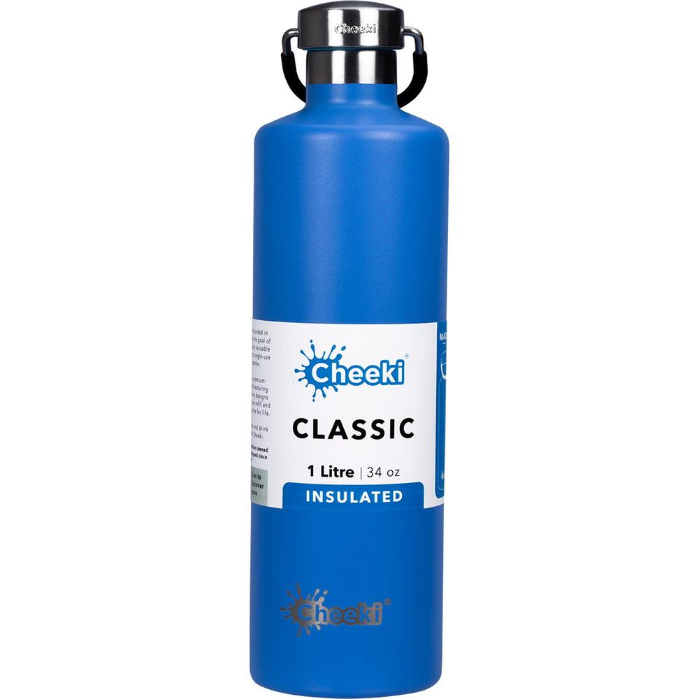 Stainless Steel Bottle Insulated (Azure) - 1L, 9342192000750