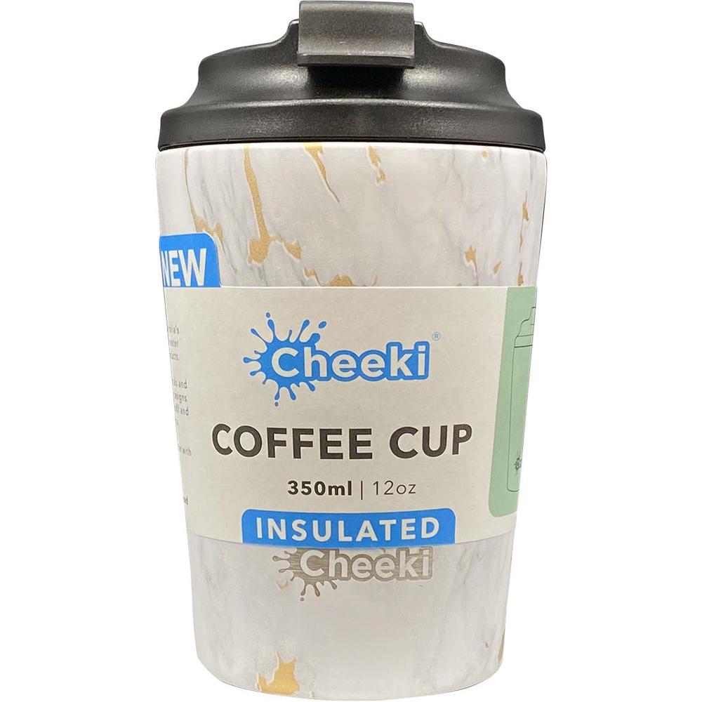 Cheeki Coffee Cup (Marble) 350mL Buy online at The Nile