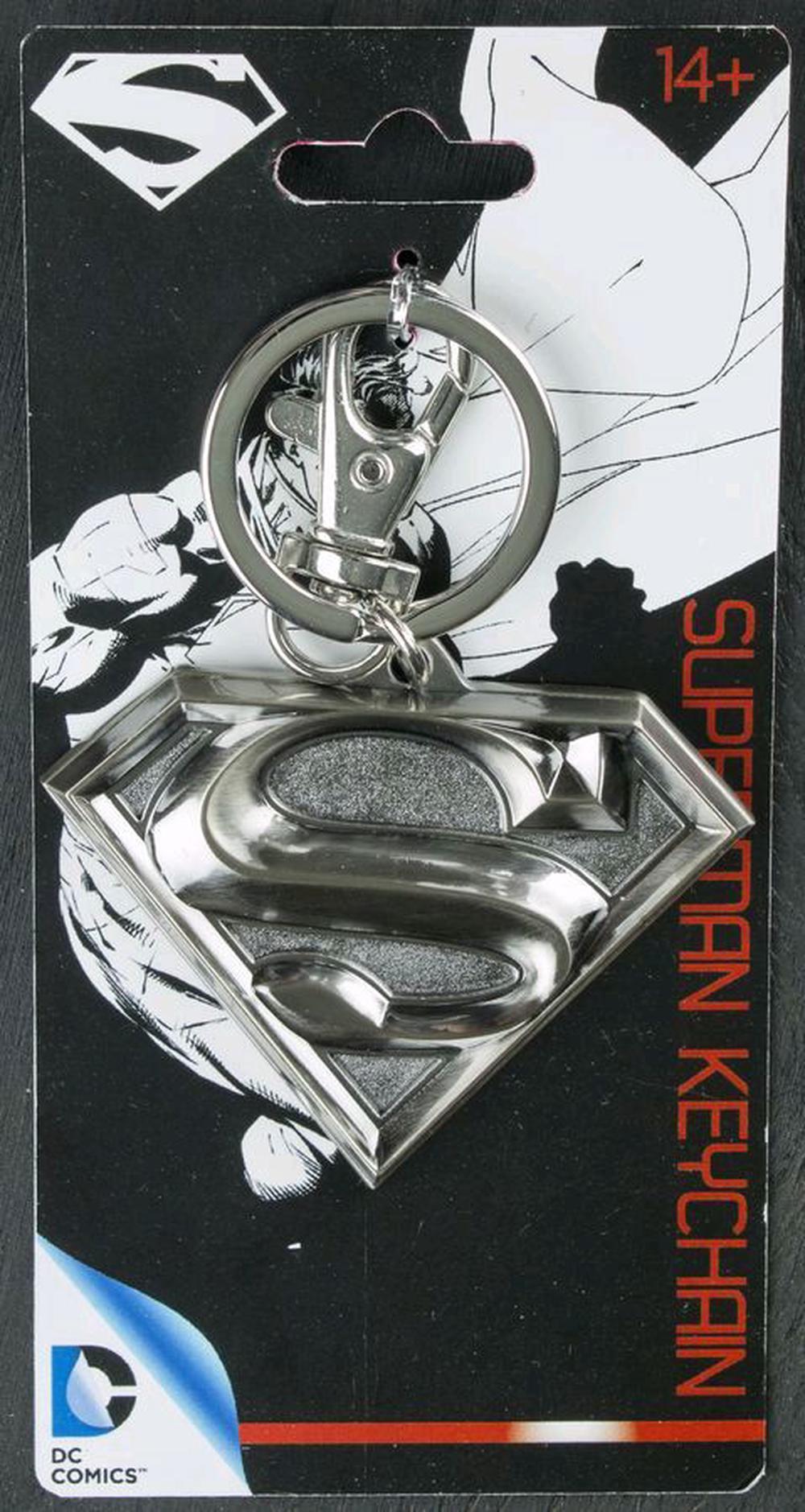 Ikon Collectibles Superman - Superman Logo Pewter Keychain, 9342246010803