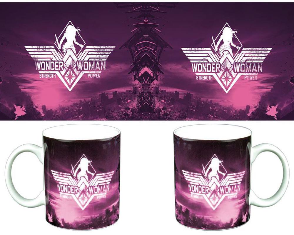 Ikon Collectables Wonder Woman Movie - Strength, Power Coffee Mug, 9342246012579