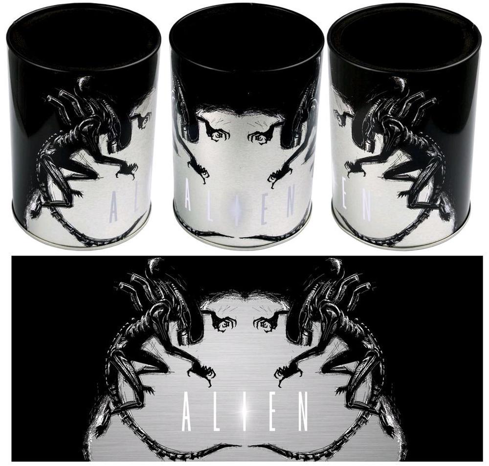 Alien - Sketch Metal Can Cooler, 9342246012722