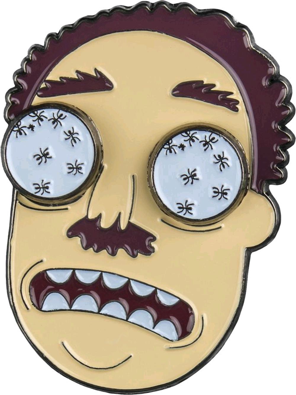Rick and Morty - Ants-in-my-Eyes Johnson Spinning Enamel Pin, 9342246014429