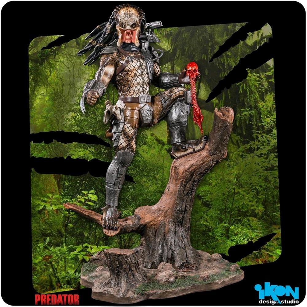 Ikon Collectables Predator - Predator 1:6 Scale Statue With Alternative Portrait, 9342246015501