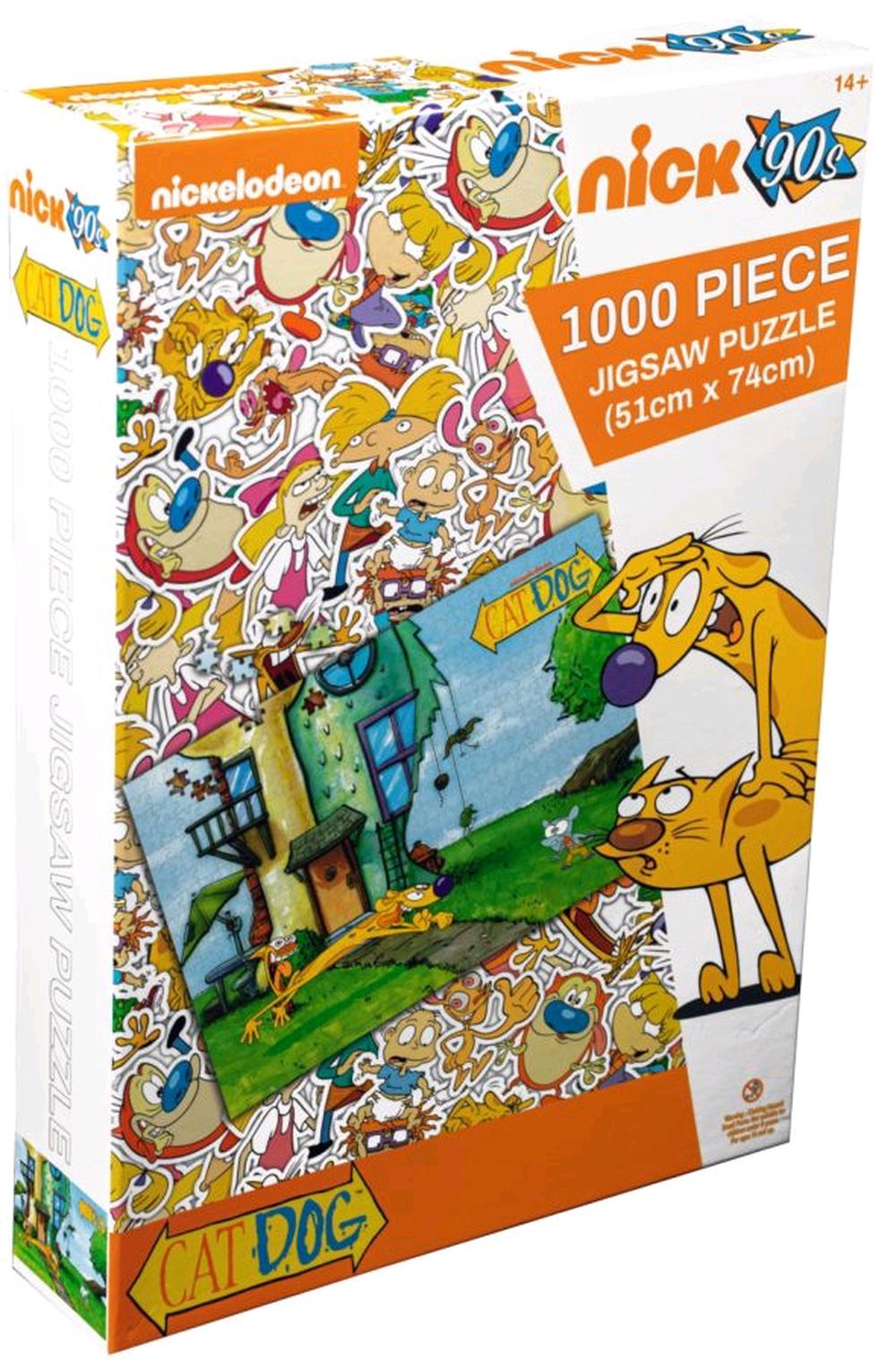 Ikon Collectables Catdog Yard Jigsaw Puzzle, 1000 Piece Buy online
