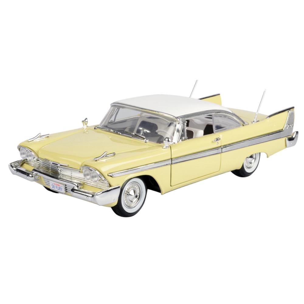 Timeless Legends - 1:18 1958 Plymouth Fury (Yellow), 9342246025296