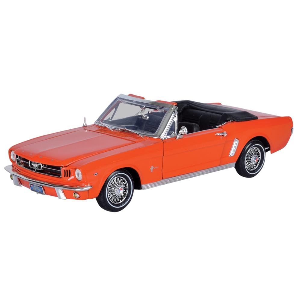 Timeless Legends - 1:18 1964 1/2 Ford Mustang Convertible (Orange), 9342246025319