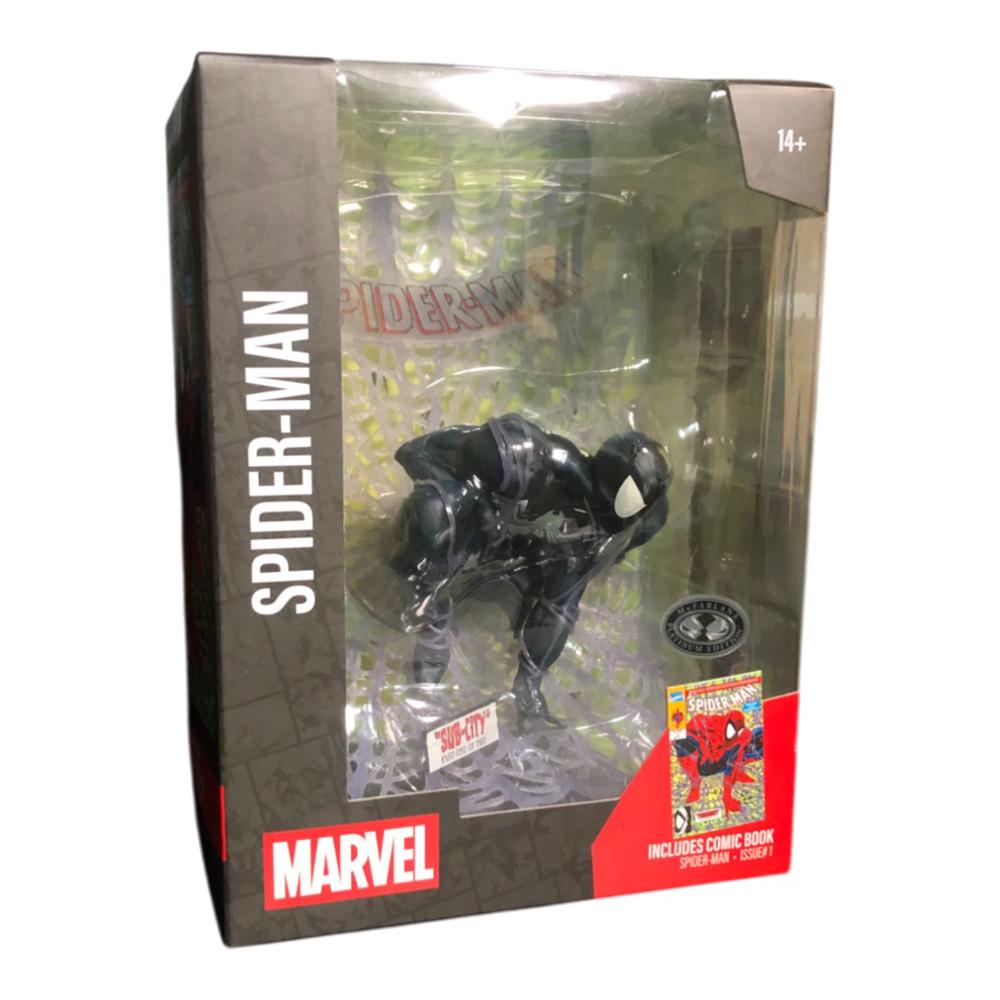 McFarlane Toys Marvel - Spiderman Black Suit 1:6 Scale Figure : Chase], 9342246026071