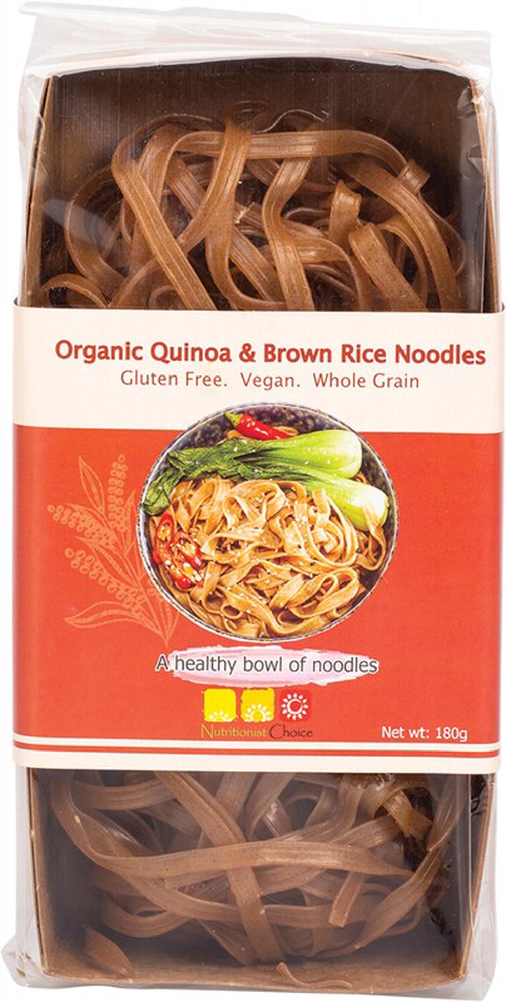 Nutritionist Choice Rice Noodles Quinoa & Brown Rice) 180g
