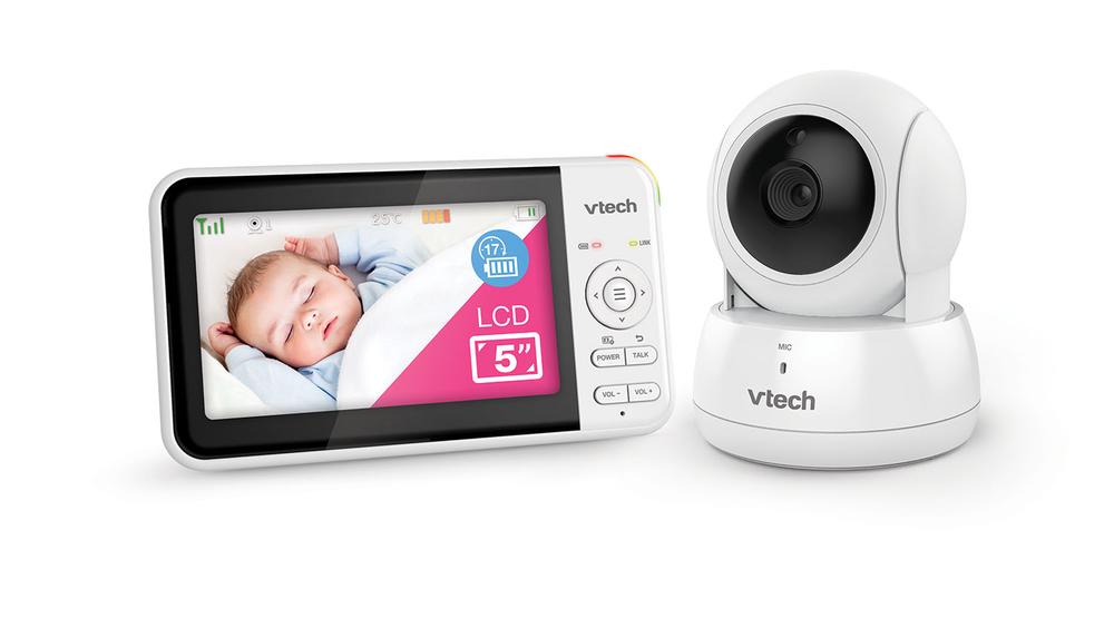 BM5550AU Pan & Tilt Video & Audio Baby Monitor, 9342731003686