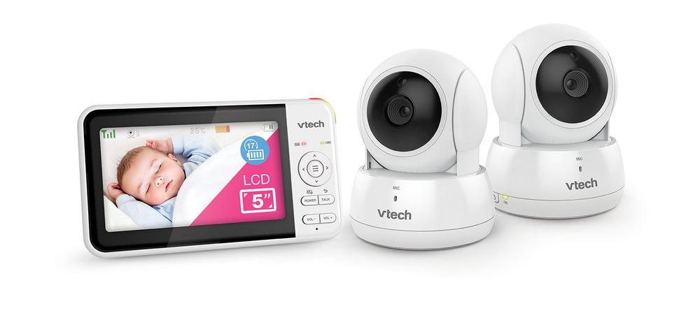 BM5550AU-2 - 2-Camera Pan & Tilt Video & Audio Baby Monitor, 9342731003693