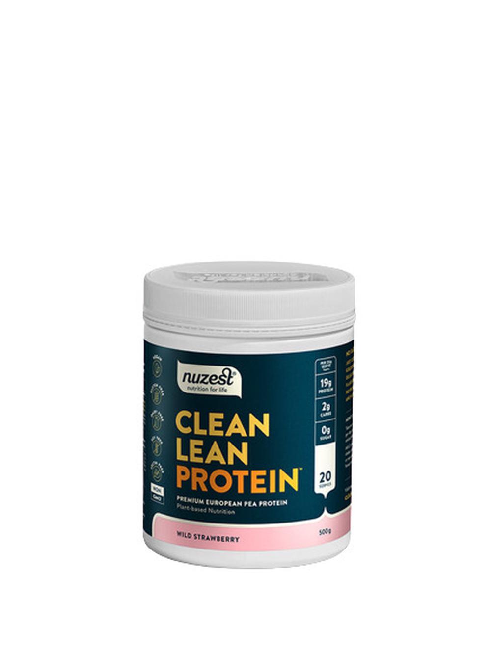 Nuzest Clean Lean Protein Powder Wild Strawberry 500g Buy Online At The Nile 2454