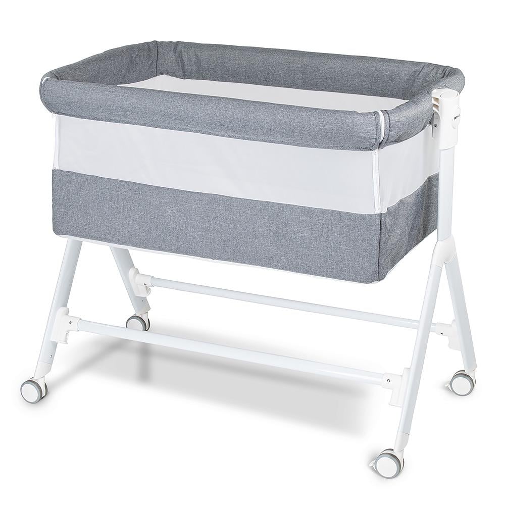 Babyrest Aria Bedside Bassinet (Grey) | Buy online at The Nile