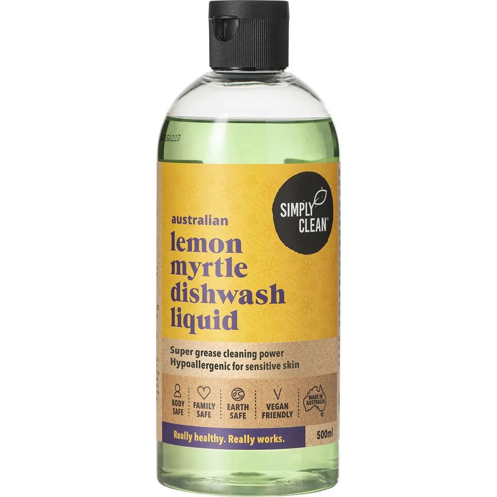 Dishwash Liquid Lemon Myrtle - 500mL, 9342935002904