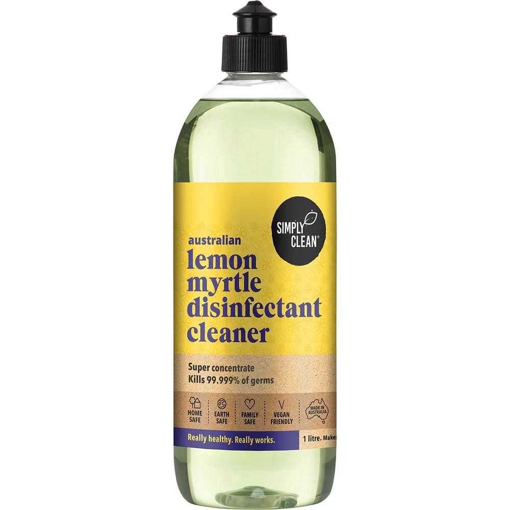 Disinfectant Cleaner Lemon Myrtle - 1 Litre, 9342935002928