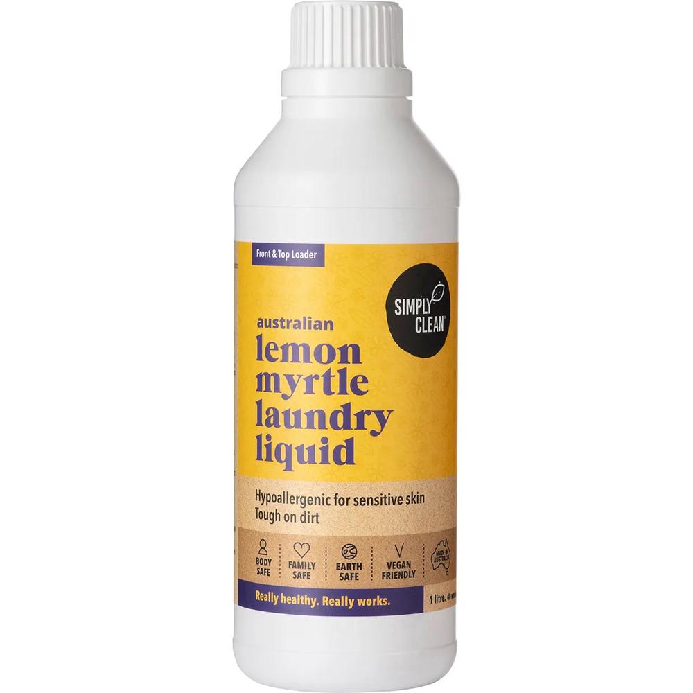 Laundry Liquid Lemon Myrtle - 1 Litre, 9342935003109