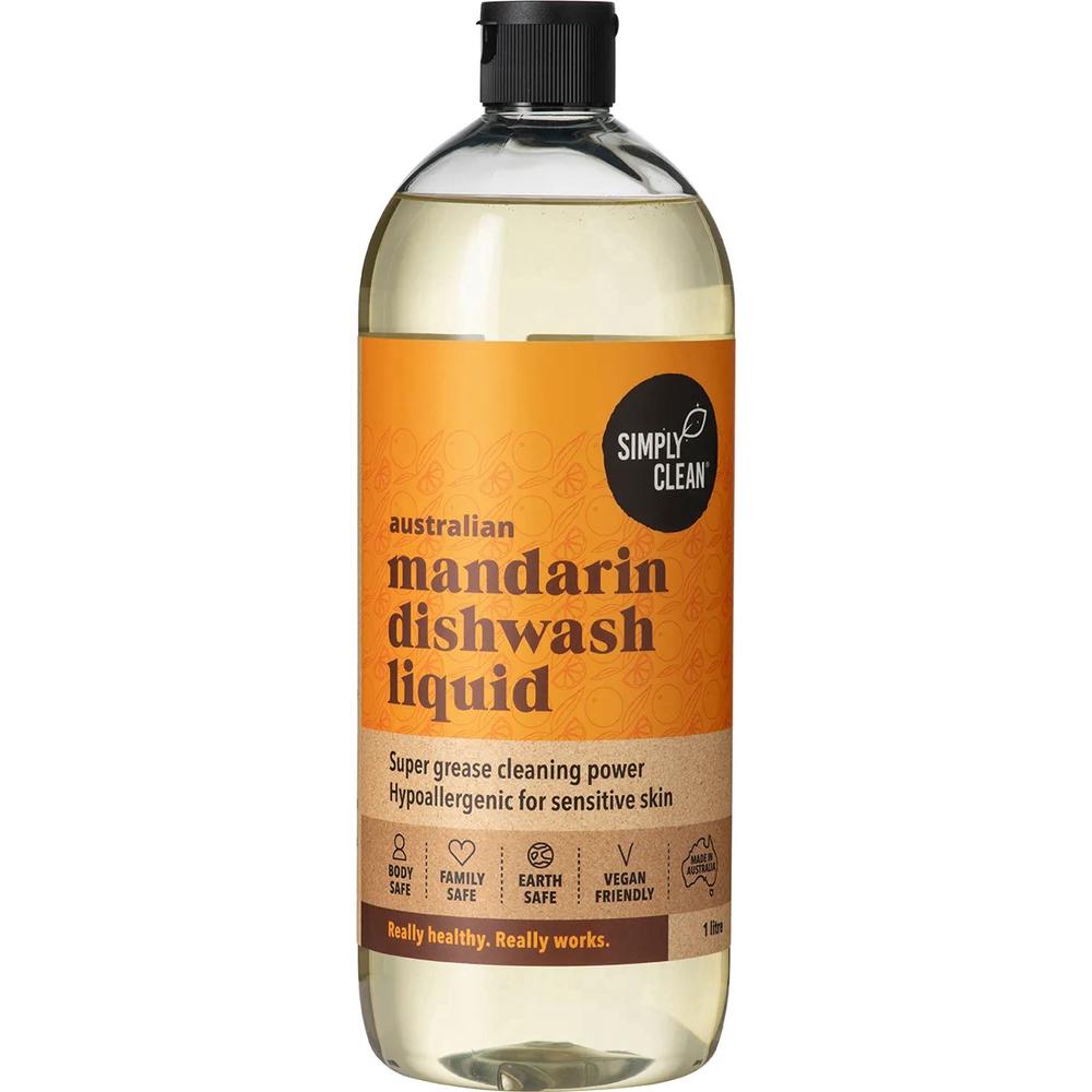 Dishwash Liquid Mandarin - 1 Litre, 9342935003307