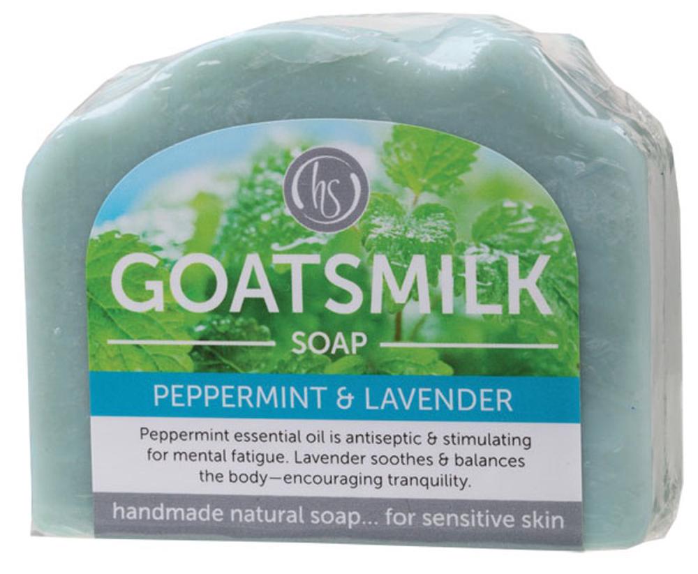 Goat's Milk Soap (Peppermint & Lavender) - 140g, 9343334000041