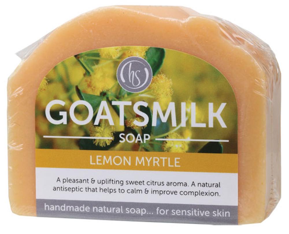 Goat's Milk Soap (Lemon Myrtle) - 140g, 9343334000218