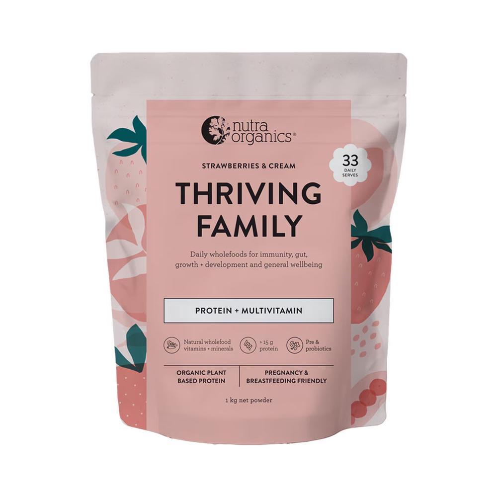 Thriving Family Strawberries & Cream - 1kg, 9343723005497