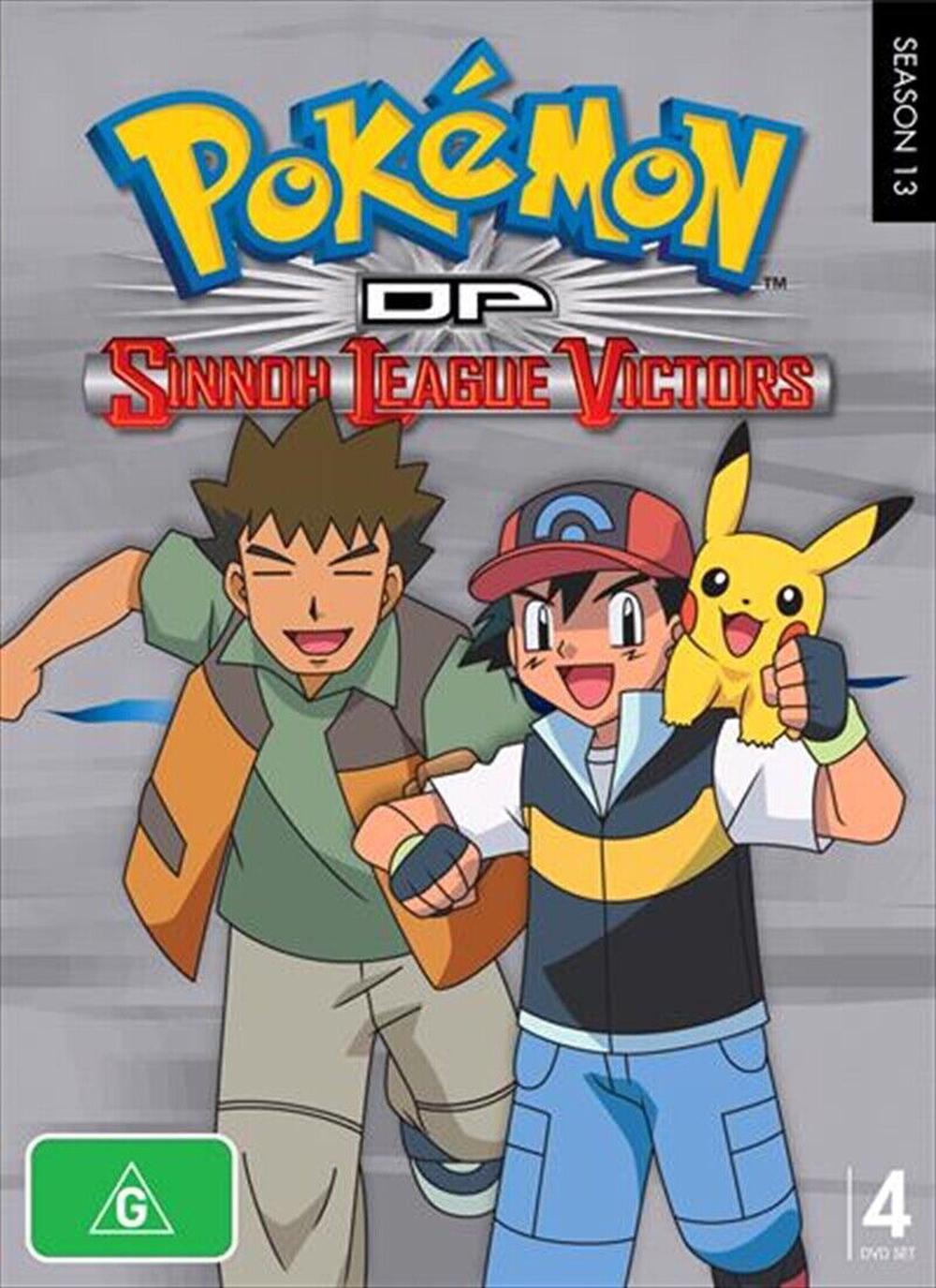 Pokemon Season 13 Diamond Pearl Sinnoh League Victors