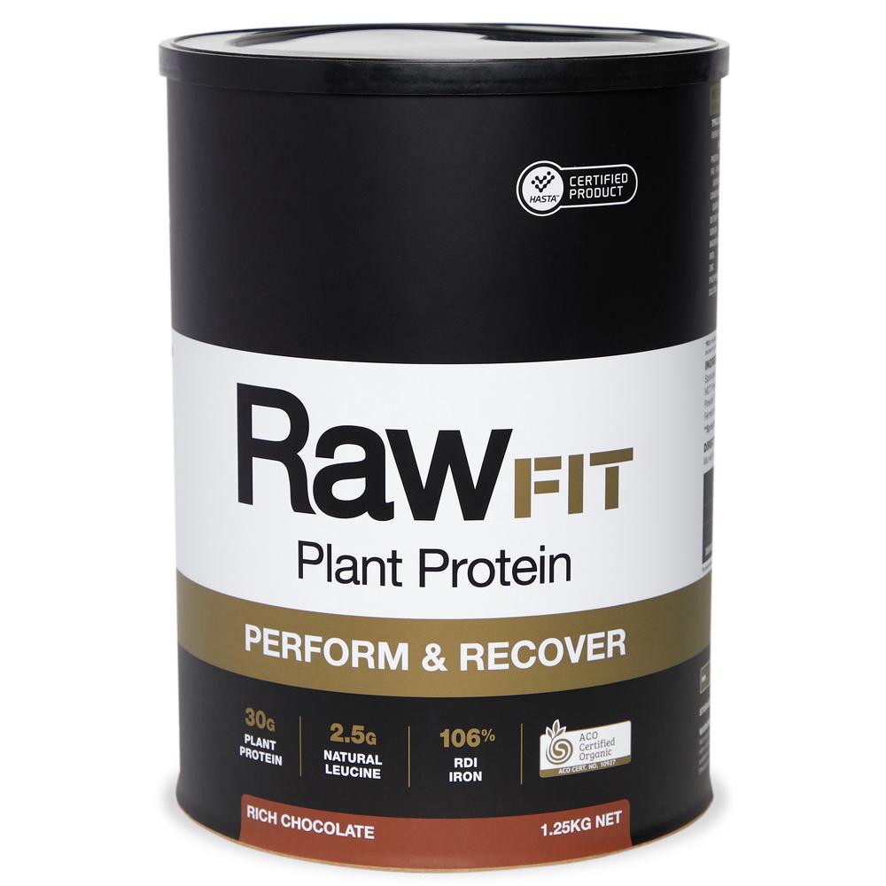 RawFit Plant Protein Perform & Recover, 9344060002415