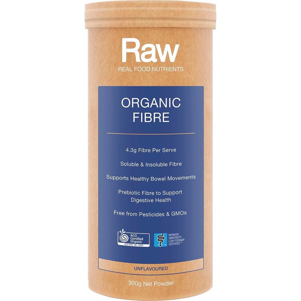 Raw Organic Fibre Unflavoured - 300g, 9344060003627
