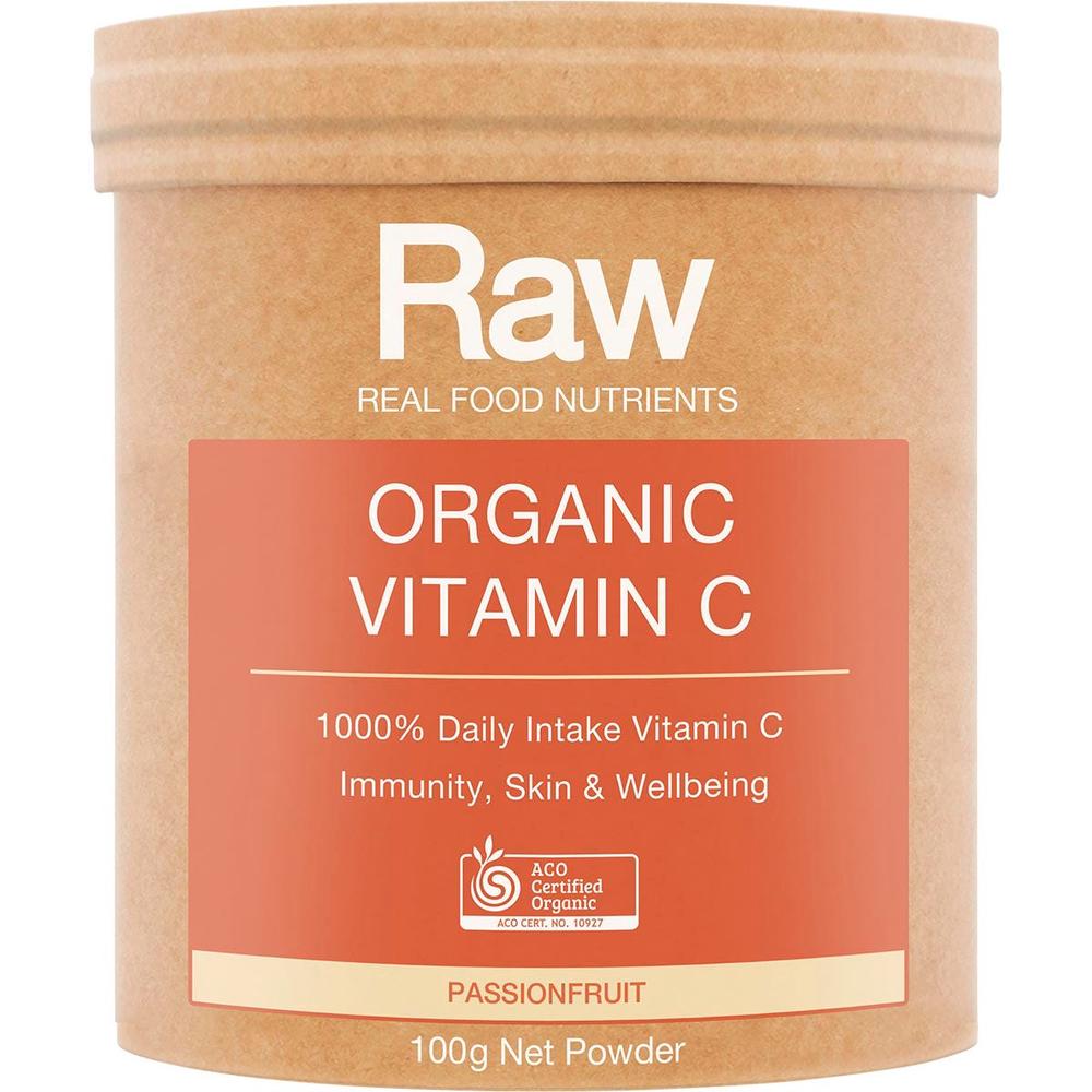 Raw Organic Vitamin C Passionfruit - 100g, 9344060003719