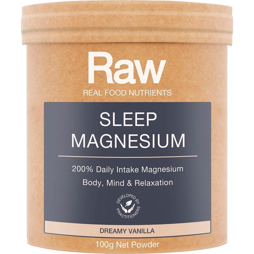 Raw Sleep Magnesium Dreamy Vanilla - 100g, 9344060003870