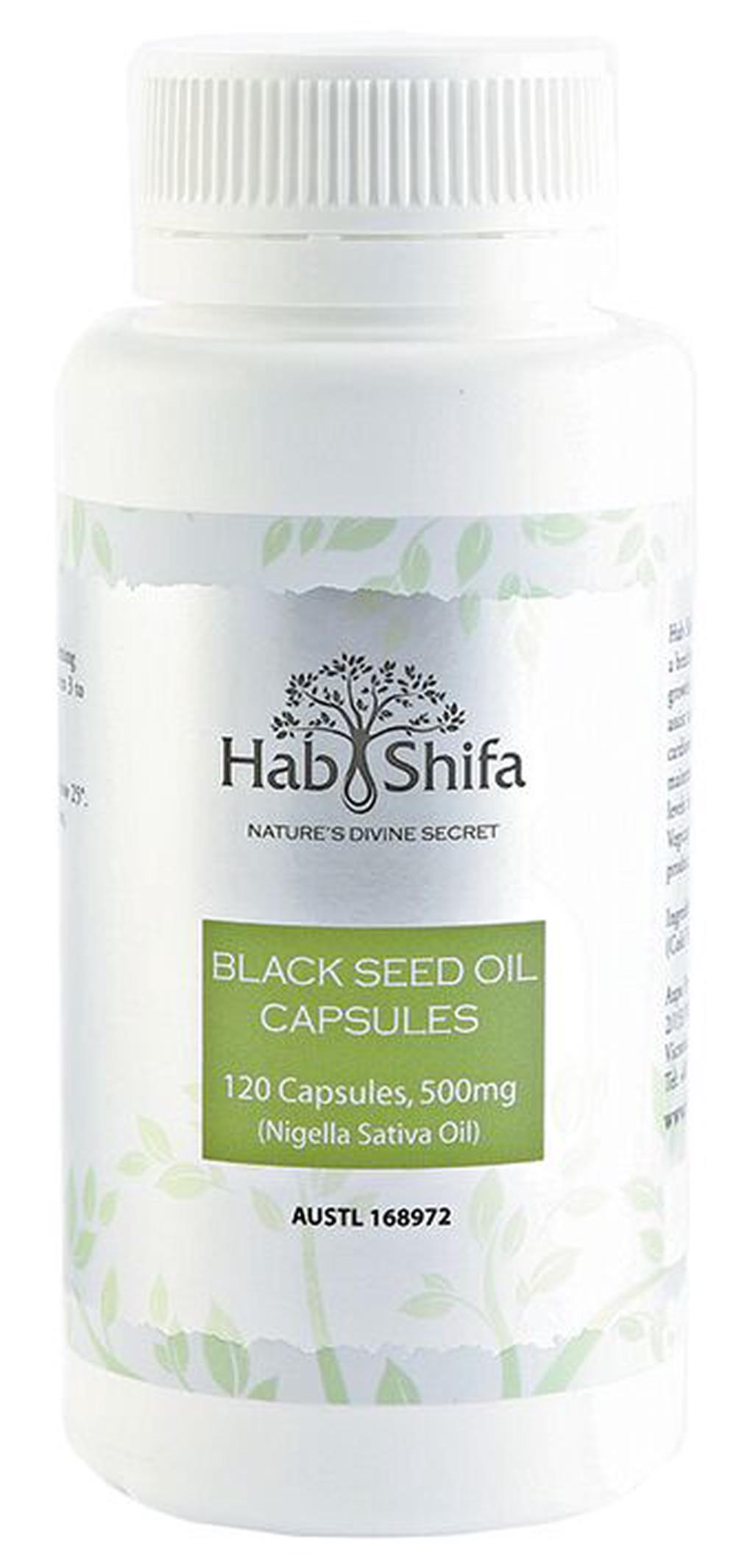 Black Seed Oil Vegecaps - 500mg, 9345616000077