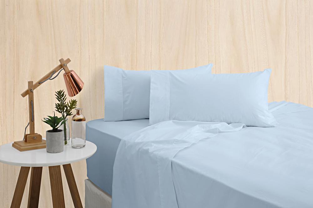 Bas Phillips Bamboo Cotton Sheet Set (Blue Dream) - Mega King, 9345709056998