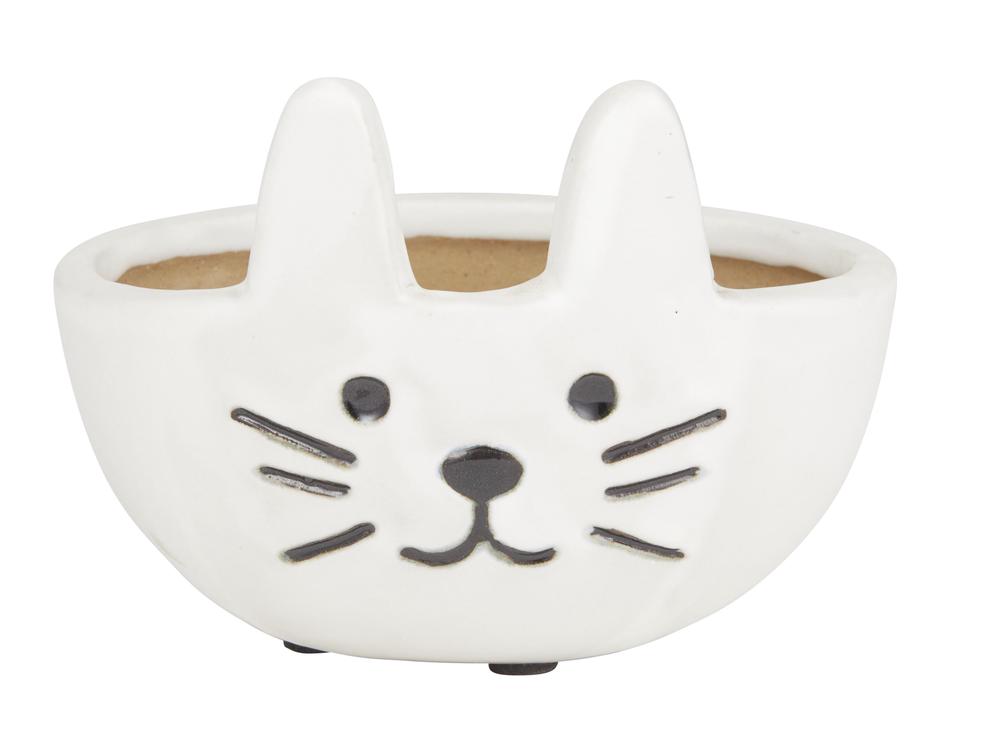 Pippin Planter (White/Black) - 11x15cm, 9345869155777